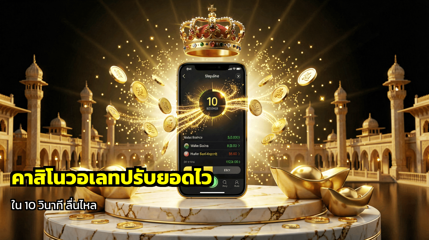 คาสิโนวอเลทปรับยอดไว