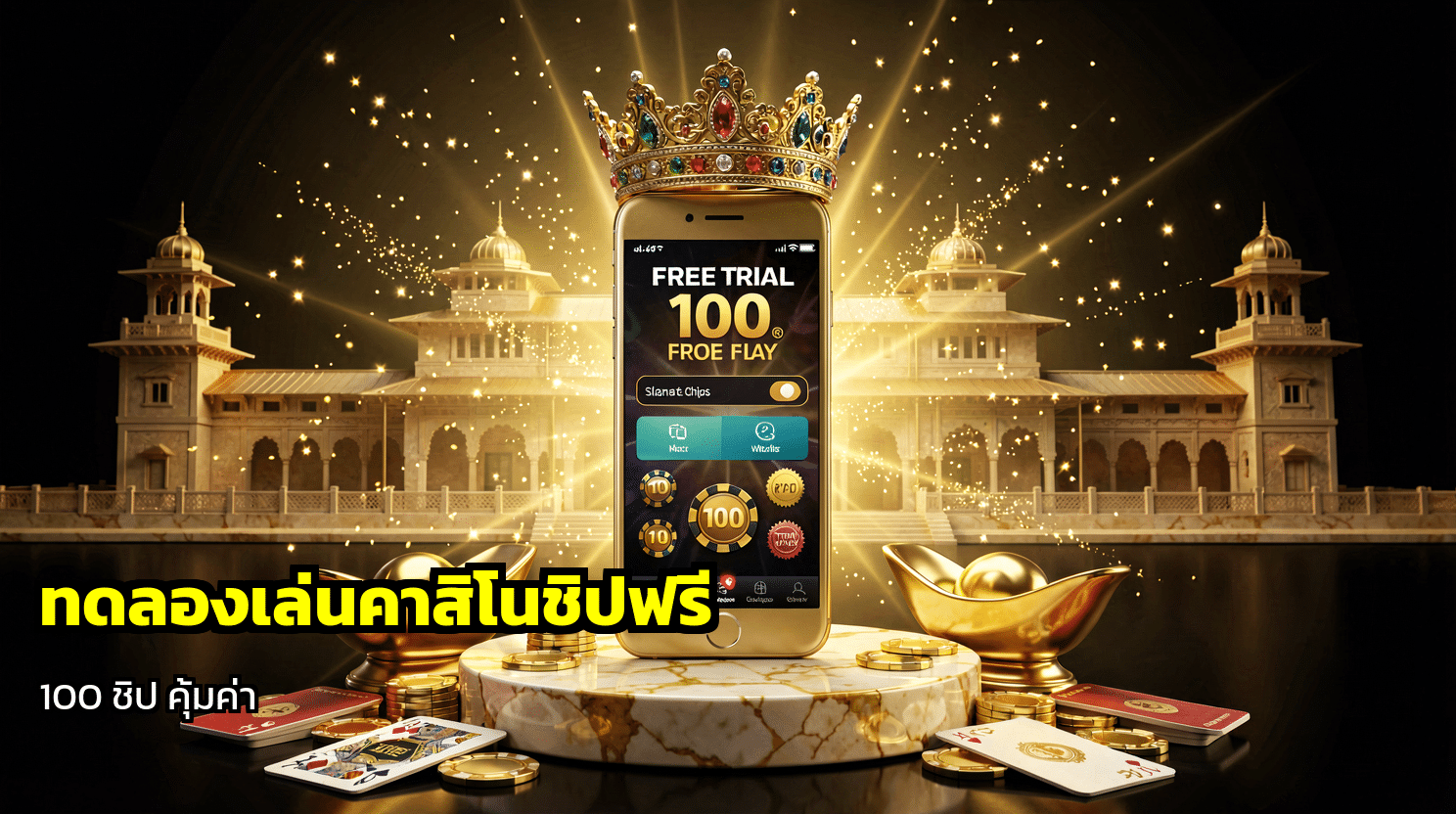 ทดลองเล่นคาสิโนชิปฟรี