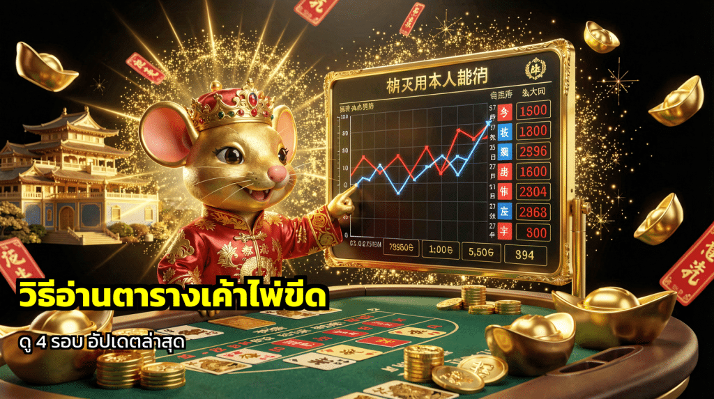 วิธีอ่านตารางเค้าไพ่ขีด