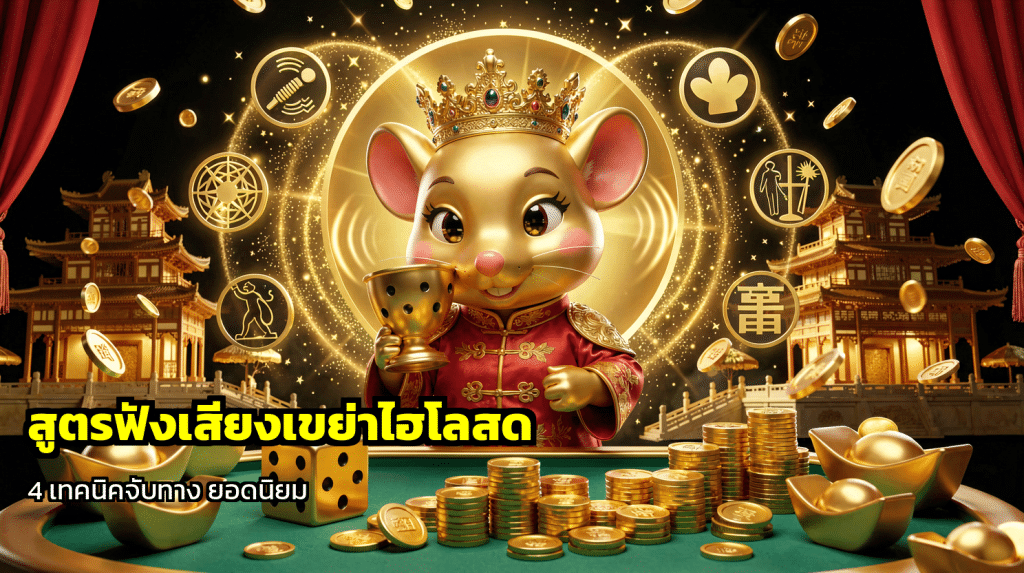 สูตรฟังเสียงเขย่าไฮโลสด